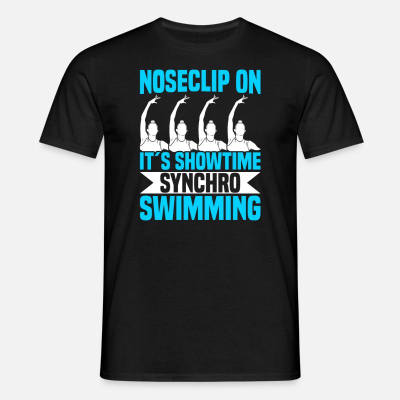 Synchronized Swimming - Men's T-Shirt - black