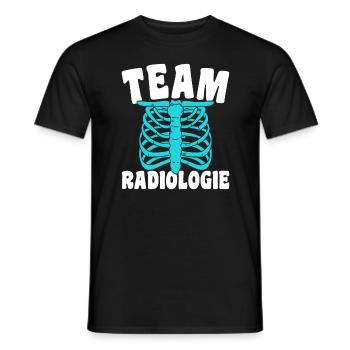 MTRA Röntgen Radiologie Radiologe - Männer T-Shirt - Schwarz - Vorne - AI Model Male 178 light (178cm)
