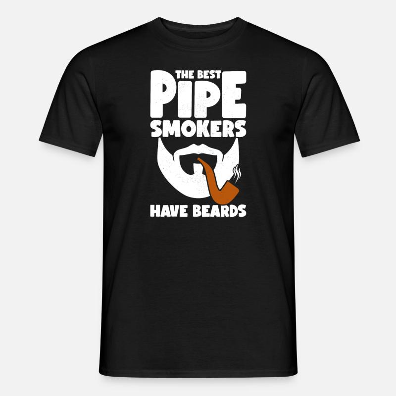 Pipe Pipe à fumer - T-shirt homme - noir