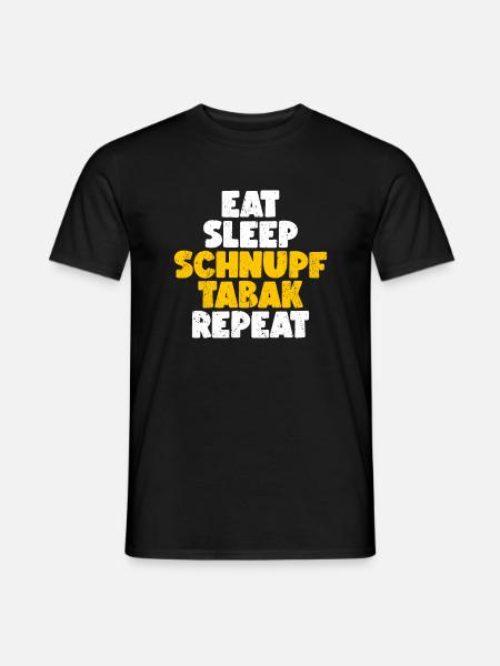 Schnupftabak - Männer T-Shirt - Schwarz