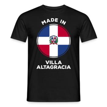 Puerto Rico | Puerto Ricaner Flagge Geschenkideen - Männer T-Shirt - Schwarz - Vorne - AI Model Male 178 light (178cm)
