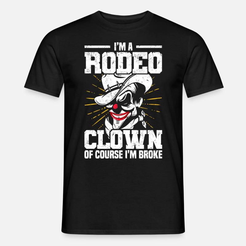 Rodeo - Männer T-Shirt - Schwarz