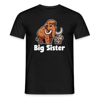 Wollmammut Mammut Mammut Geschenk - Männer T-Shirt - Schwarz - Vorne - AI Model Male 178 light (178cm)
