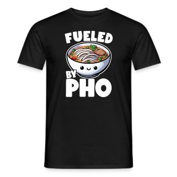 Pho Vietnamese Food Vietnam Pho - Men's T-Shirt - black - Front - AI Model Male 178 light (178cm)