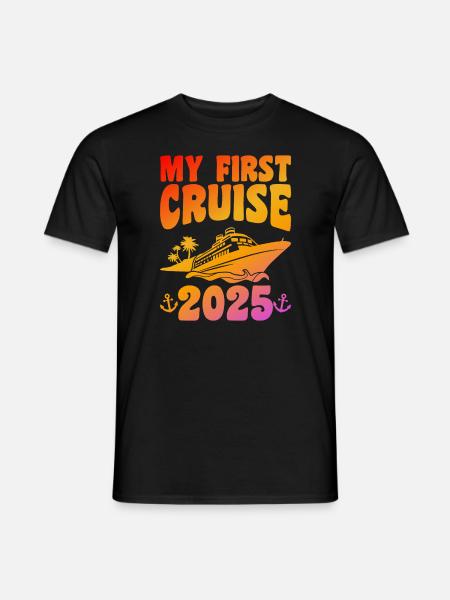 Croisière Vacances 2025 Croisière - T-shirt homme - noir