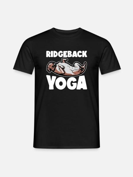Rhodesian Ridgeback Dog Rhodesian Ridgebacks - Men's T-Shirt - black