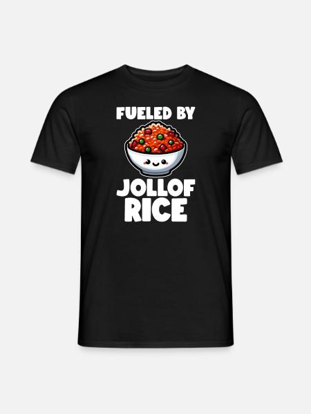 Jollof Rice - Men's T-Shirt - black