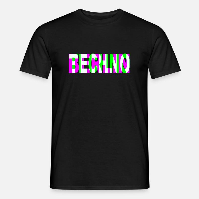 TECHNO BERLIN - Männer T-Shirt - Schwarz