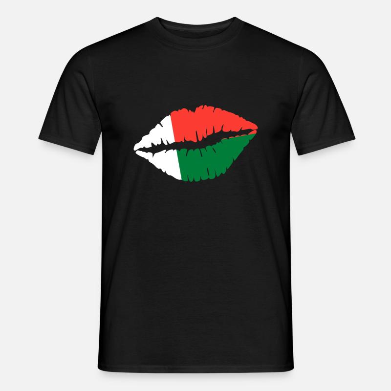 Madagaskar Flagge, Geschenk - Männer T-Shirt - Schwarz