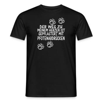 Lustiger Hunde Spruch Geschenkidee - Männer T-Shirt - Schwarz - Vorne - AI Model Male 178 light (178cm)