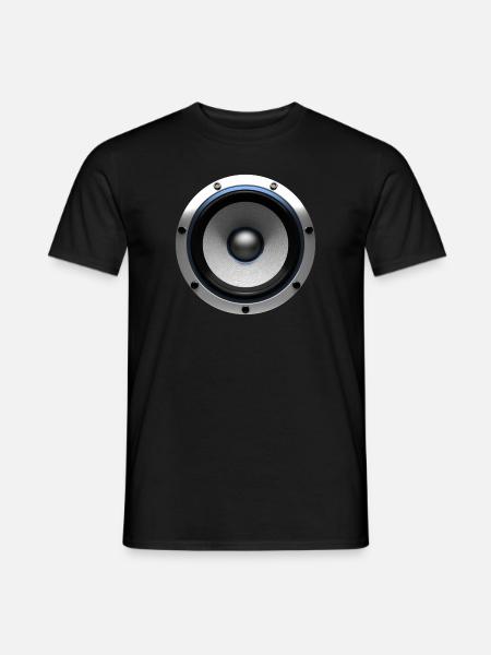 Speaker - Mænd T-shirt - sort