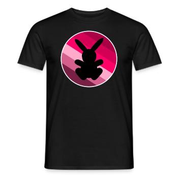 Lièvre - T-shirt homme - noir - Devant - AI Model Male 178 light (178cm)