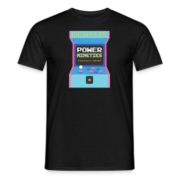 Années 90 Années 90 Années 90 Idée cadeau de jouet pour enfant - T-shirt homme - noir - Devant - AI Model Male 178 light (178cm)