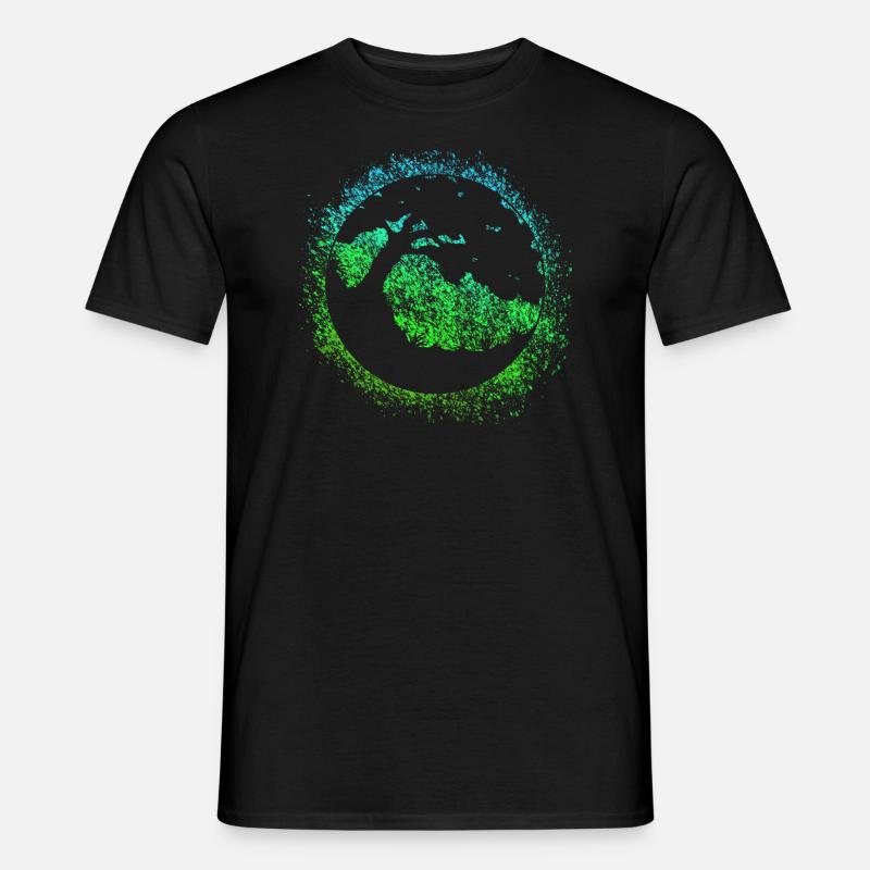 Baum des Lebens - Männer T-Shirt - Schwarz