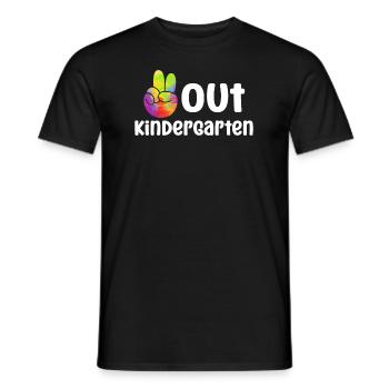 Jardin d’enfants - T-shirt homme - noir - Devant - AI Model Male 178 light (178cm)