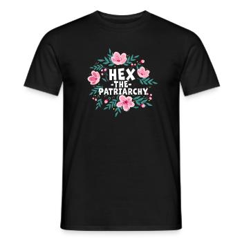 Hex Le Patriarcat - T-shirt homme - noir - Devant - AI Model Male 178 light (178cm)