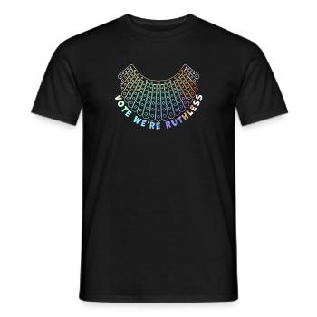 Women's Rights Vote We're Ruthless Human And Women - Men's T-Shirt - black - Front - AI Model Male 178 light (178cm)