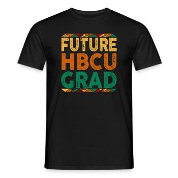 Historical Black College University - Männer T-Shirt - Schwarz - Vorne - AI Model Male 178 light (178cm)