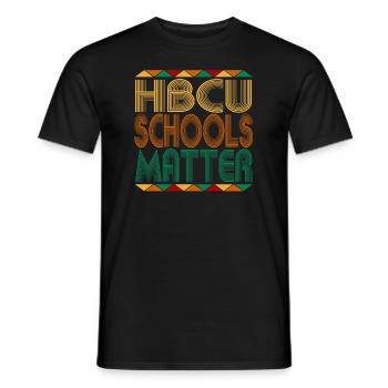 Historical Black College University - Männer T-Shirt - Schwarz - Vorne - AI Model Male 178 light (178cm)
