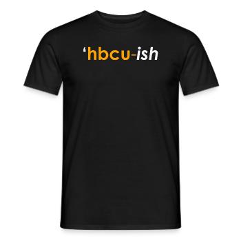 Historical Black College University - Men's T-Shirt - black - Front - AI Model Male 178 light (178cm)