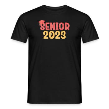 Senior 2023 Dabbing Dab de 2023 Seniors Graduation - T-shirt homme - noir - Devant - AI Model Male 178 light (178cm)