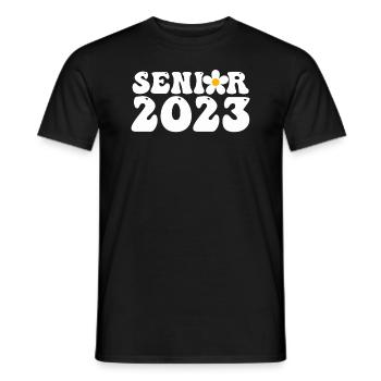Senior 2023 Dabbing Dab de 2023 Seniors Graduation - T-shirt homme - noir - Devant - AI Model Male 178 light (178cm)