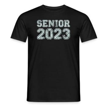 Senior 2023 Dabbing Dab de 2023 Seniors Graduation - T-shirt homme - noir - Devant - AI Model Male 178 light (178cm)