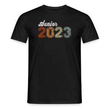 Senior 2023 Dabbing Dab de 2023 Seniors Graduation - T-shirt homme - noir - Devant - AI Model Male 178 light (178cm)