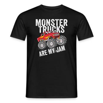 Monster Truck - T-shirt homme - noir - Devant - AI Model Male 178 light (178cm)