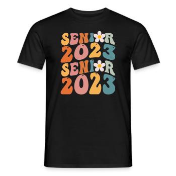 Senior 2023 - T-shirt homme - noir - Devant - AI Model Male 178 light (178cm)
