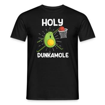 Holy Dunkamole Basketball Streetball Avocat - T-shirt homme - noir - Devant - AI Model Male 178 light (178cm)