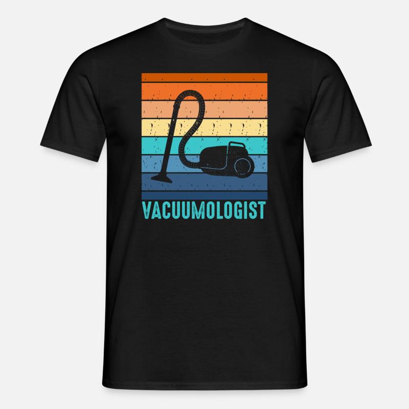 Staubsauger - Männer T-Shirt - Schwarz