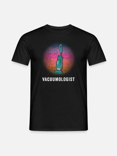 Vacuum Cleaner Vacuumlogist - Men's T-Shirt - black