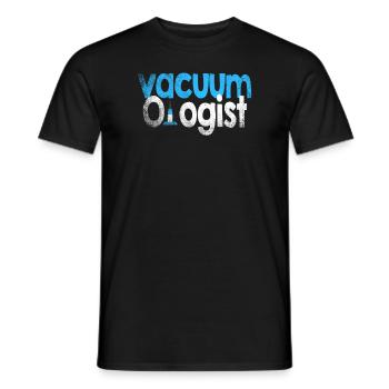 Aspirateur aspirateur - T-shirt homme - noir - Devant - AI Model Male 178 light (178cm)