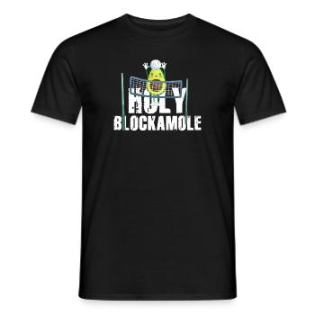 Heilige Blockamole Volleyball Avocado - Männer T-Shirt - Schwarz - Vorne - AI Model Male 178 light (178cm)