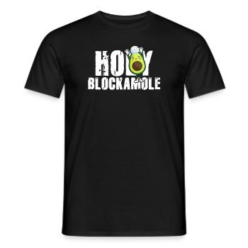 Heilige Blockamole Volleyball Avocado - Männer T-Shirt - Schwarz - Vorne - AI Model Male 178 light (178cm)