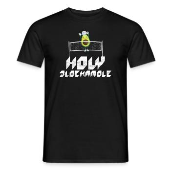 Heilige Blockamole Volleyball Avocado - Männer T-Shirt - Schwarz - Vorne - AI Model Male 178 light (178cm)