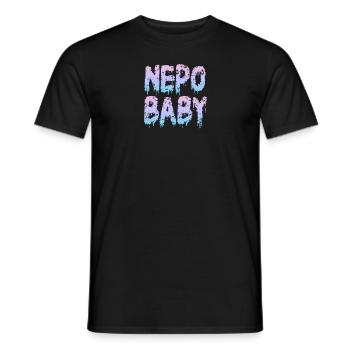Vetternwirtschaft Nepo Baby - Männer T-Shirt - Schwarz - Vorne - AI Model Male 178 light (178cm)