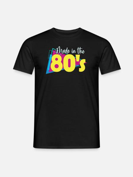 80's The 80s Music - Men's T-Shirt - black