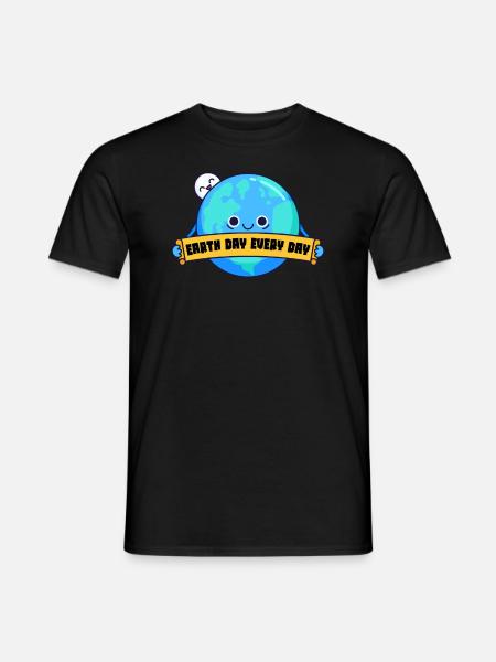 Earth Day Everyday Environmental Awareness - Men's T-Shirt - black