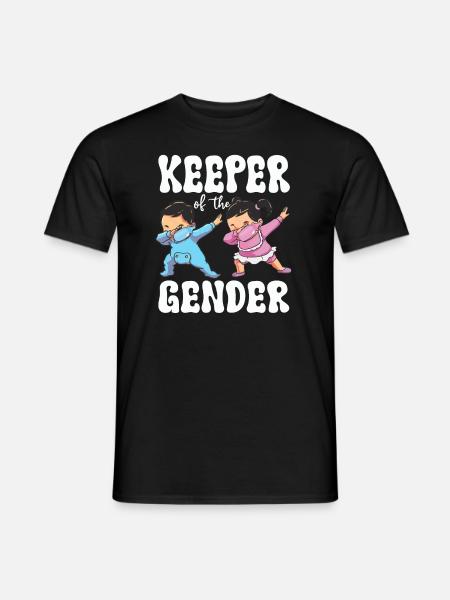 Hüter des Geschlechts - Männer T-Shirt - Schwarz