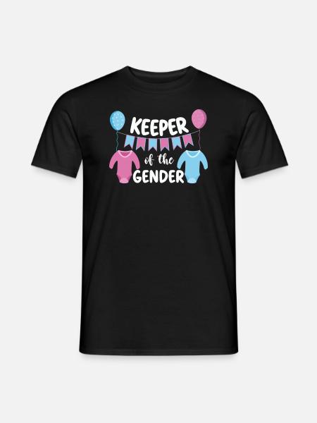Hüter des Geschlechts - Männer T-Shirt - Schwarz