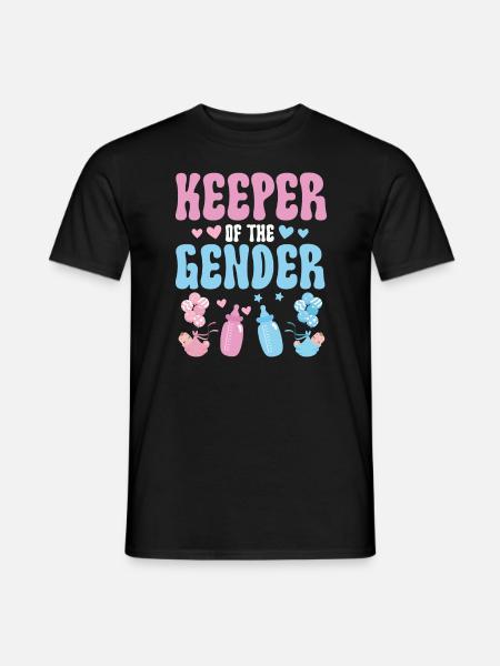Hüter des Geschlechts - Männer T-Shirt - Schwarz