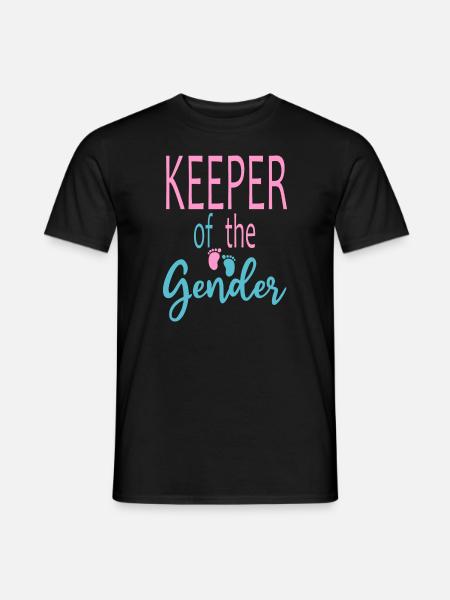 Hüter des Geschlechts - Männer T-Shirt - Schwarz