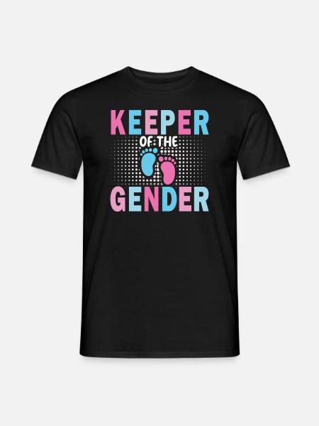Hüter des Geschlechts - Männer T-Shirt - Schwarz