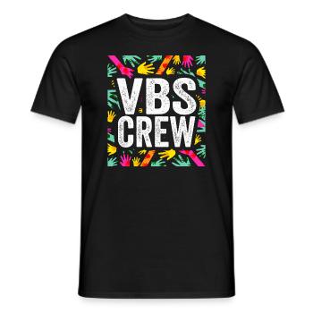 VBS-Besatzung - Männer T-Shirt - Schwarz - Vorne - AI Model Male 178 light (178cm)