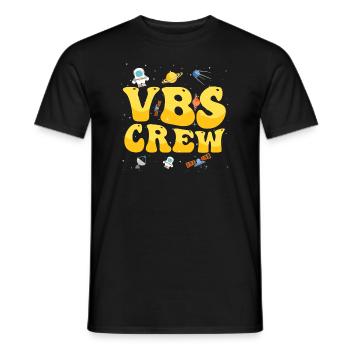 VBS-Besatzung - Männer T-Shirt - Schwarz - Vorne - AI Model Male 178 light (178cm)