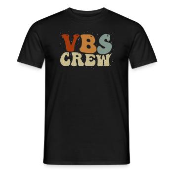 VBS-Besatzung - Männer T-Shirt - Schwarz - Vorne - AI Model Male 178 light (178cm)