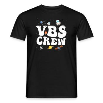 VBS-Besatzung - Männer T-Shirt - Schwarz - Vorne - AI Model Male 178 light (178cm)