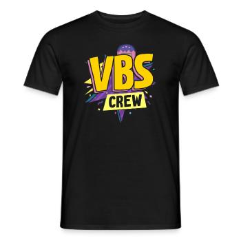 VBS-Besatzung - Männer T-Shirt - Schwarz - Vorne - AI Model Male 178 light (178cm)